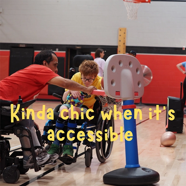 playing one-on-one hoops on the court