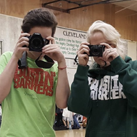Volunteers Taking Photos